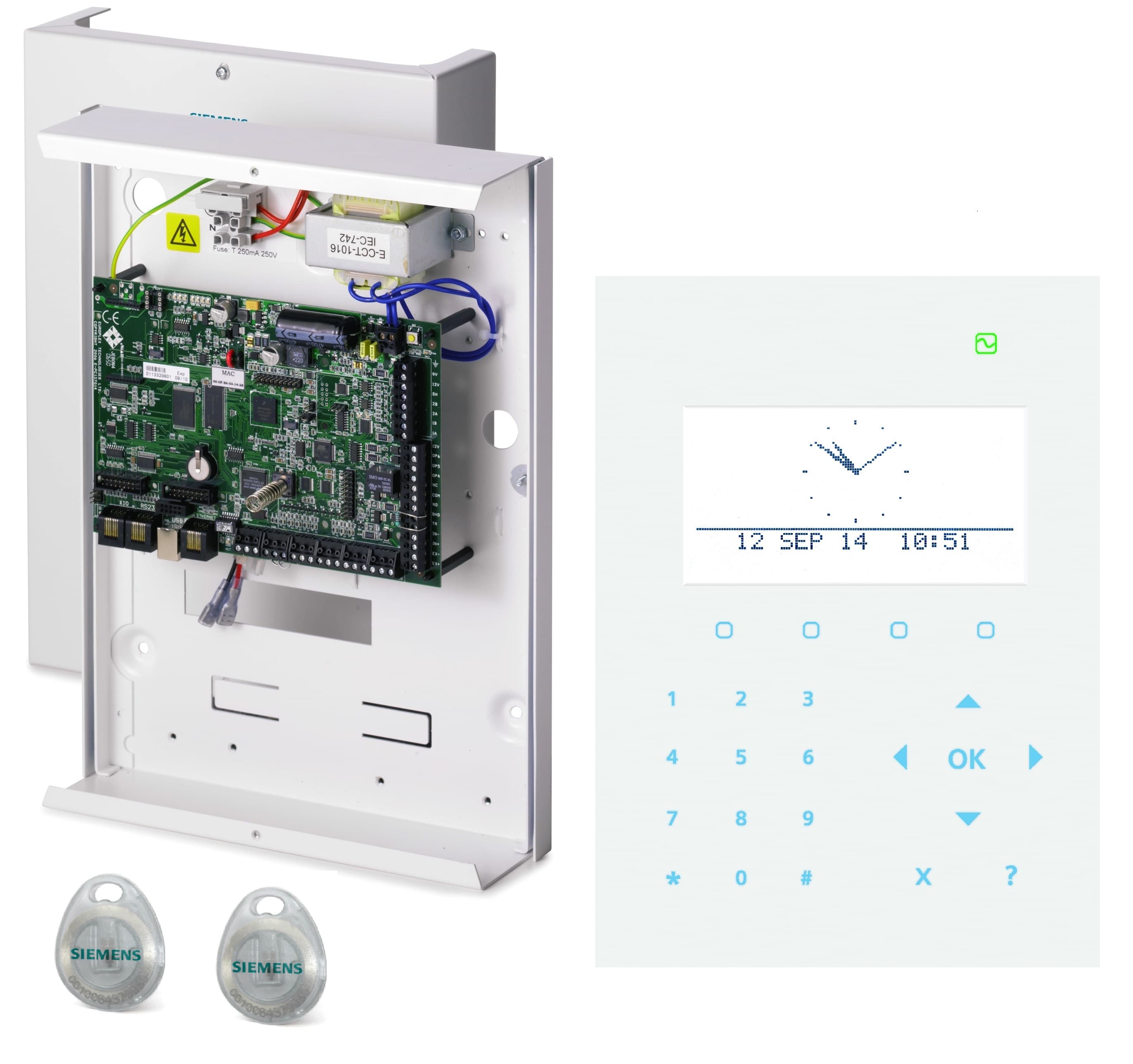 SPC4320.320-K2 Comp. keypad,CR, 2xIB44