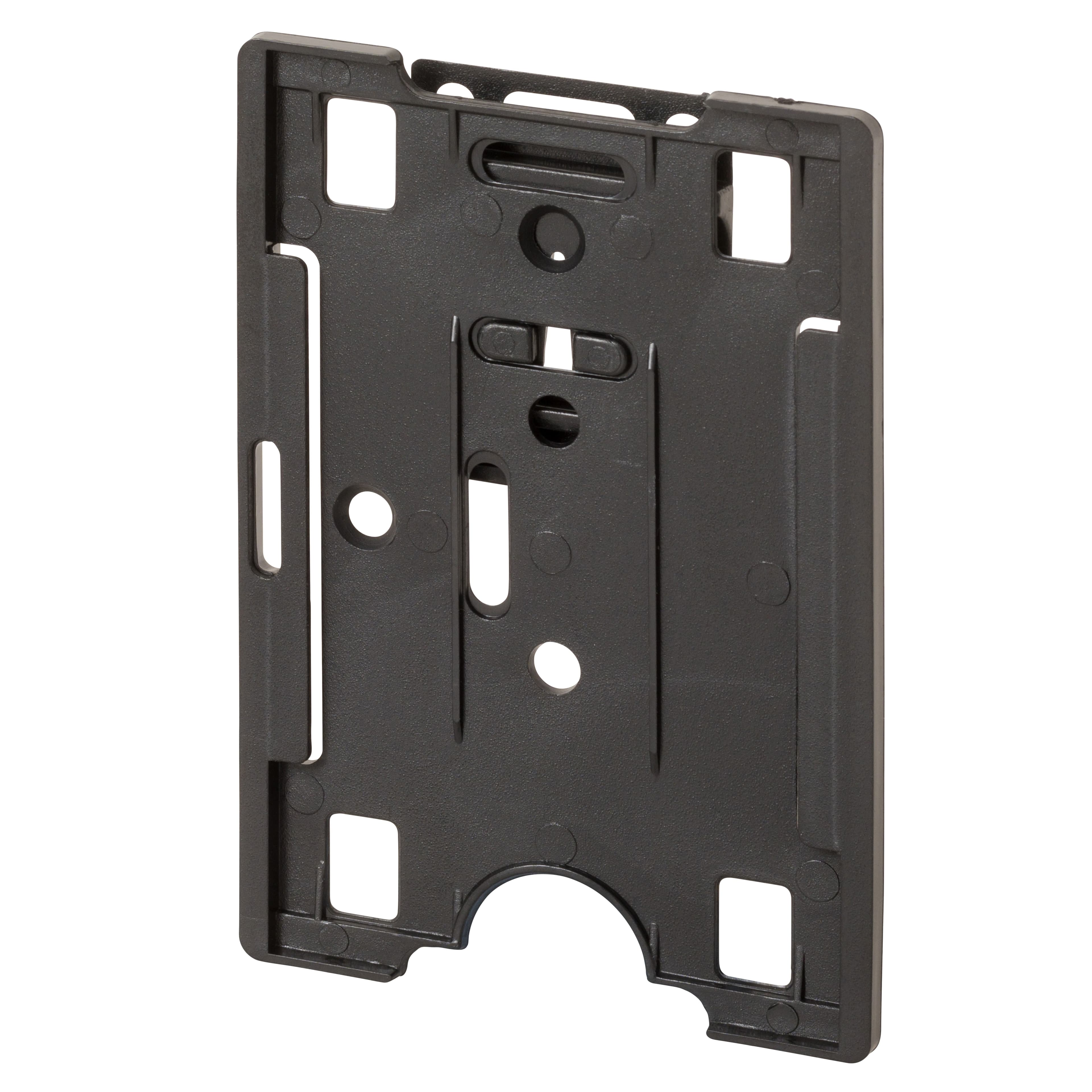 KF1 Black cardholder with clip