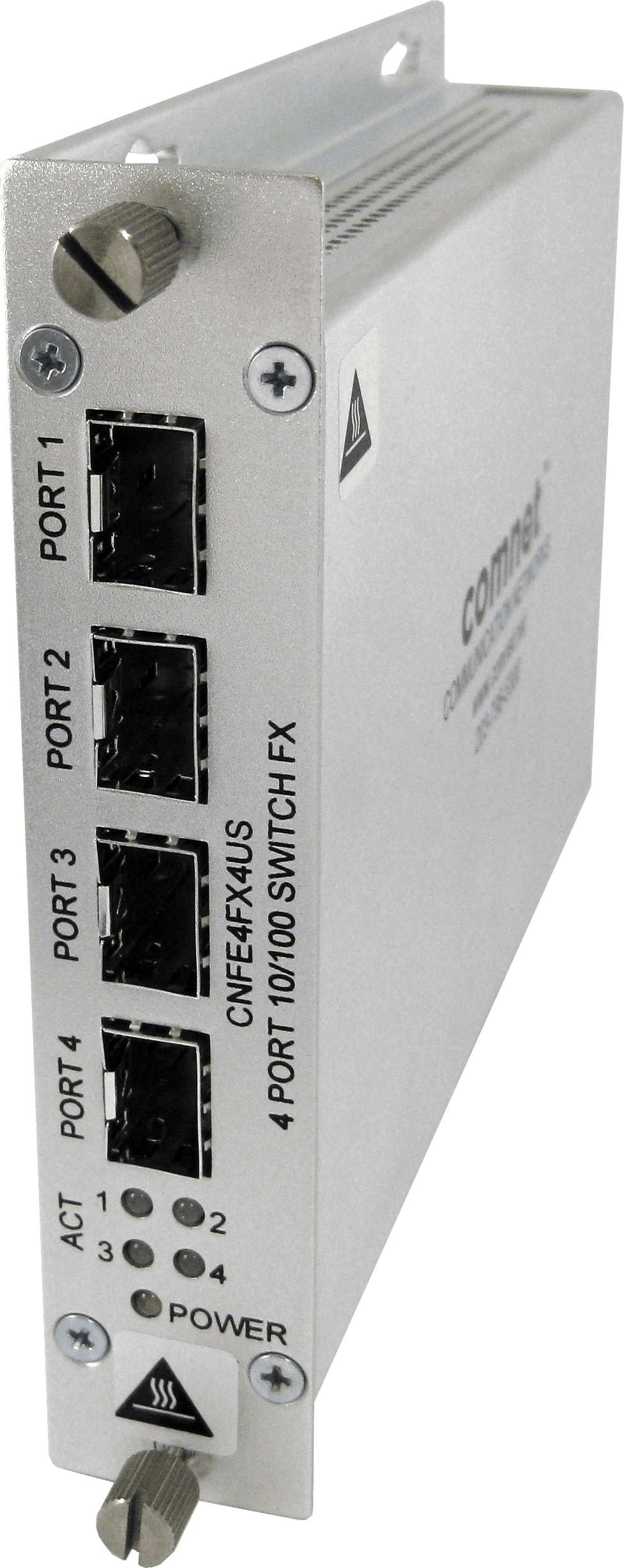 4 PORT 10/100 ETHERNET SWSFP REQUIRED