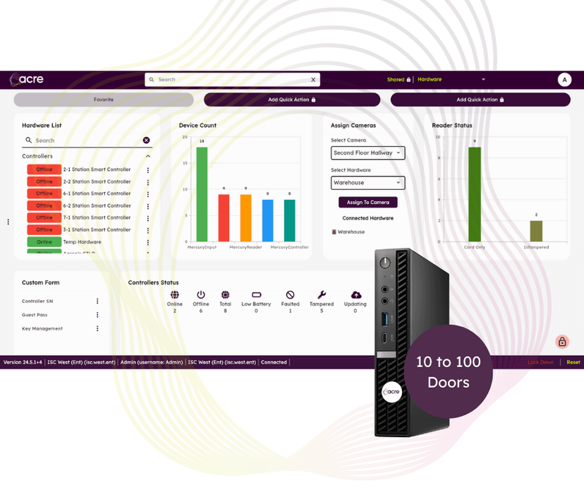 AAC OP Dr Lic - Pro T1: 10-100 Doors